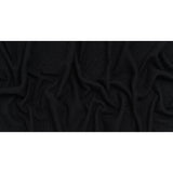 Wool Blend Boucle Tweed - Black - Deadstock