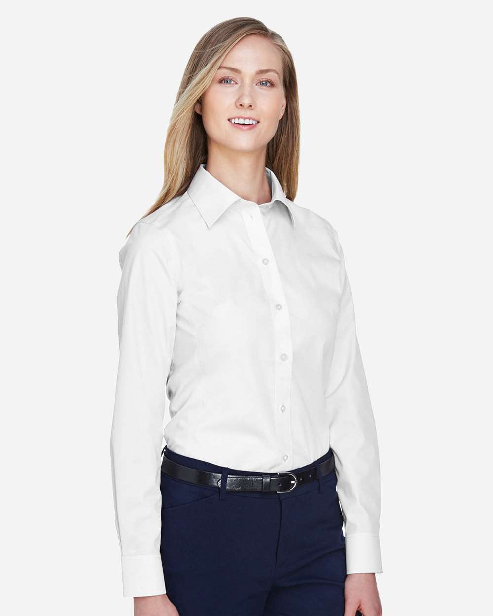 Devon & Jones® Women's Broadcloth Woven Dress Shirt