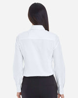 Devon & Jones® Women’s Classic Dobby Dress Shirt Tailored Fit Non-Iron Office & Formal Style