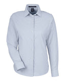 Devon & Jones® Women’s Moisture-Wicking Microstripe Dress Shirt Comfortable Stretch Business Attire