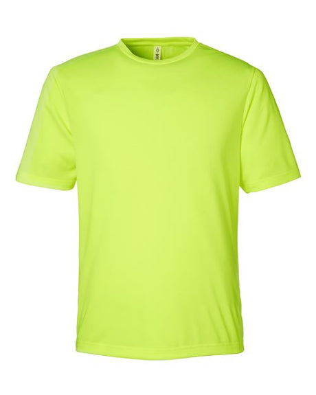 Team 365® Mens Zone Performance Mesh T Shirt Moisture Wicking UPF Protection