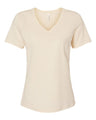 BELLA + CANVAS® Women's Relaxed Jersey V-Neck Tee - 6405