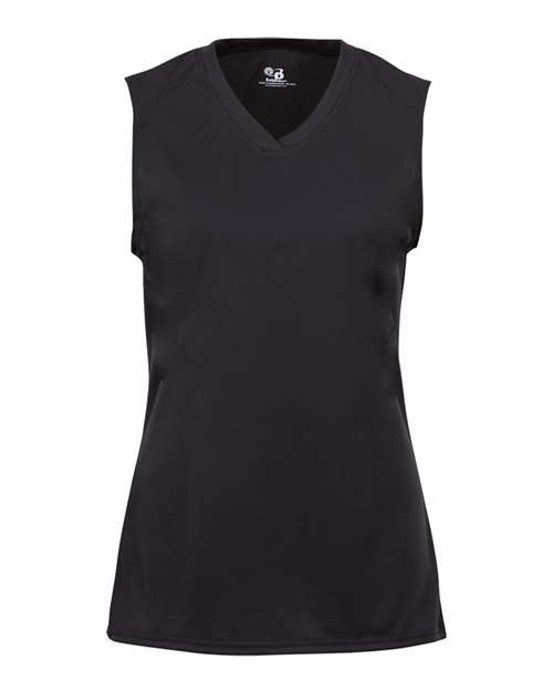 Badger Girls' B-Core Sleeveless Performance T-Shirt