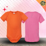 RADYAN® Infant Baby Rib Bodysuit Soft Cotton One Piece for Comfort and Durability