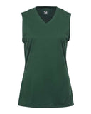 Badger Girls' B-Core Sleeveless Performance T-Shirt