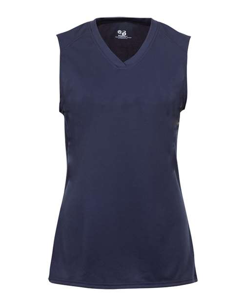 Badger Girls' B-Core Sleeveless Performance T-Shirt