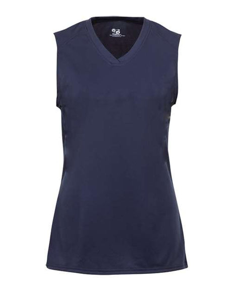 Badger Girls' B-Core Sleeveless Performance T-Shirt