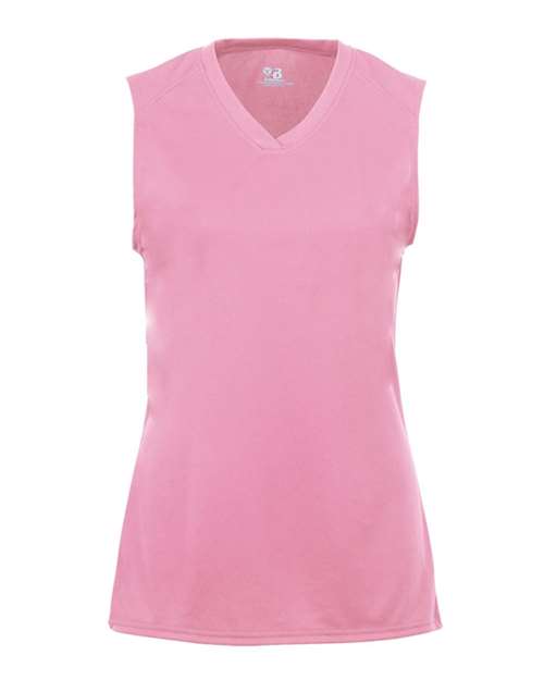 Badger Girls' B-Core Sleeveless Performance T-Shirt