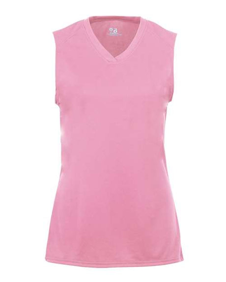 Badger Girls' B-Core Sleeveless Performance T-Shirt
