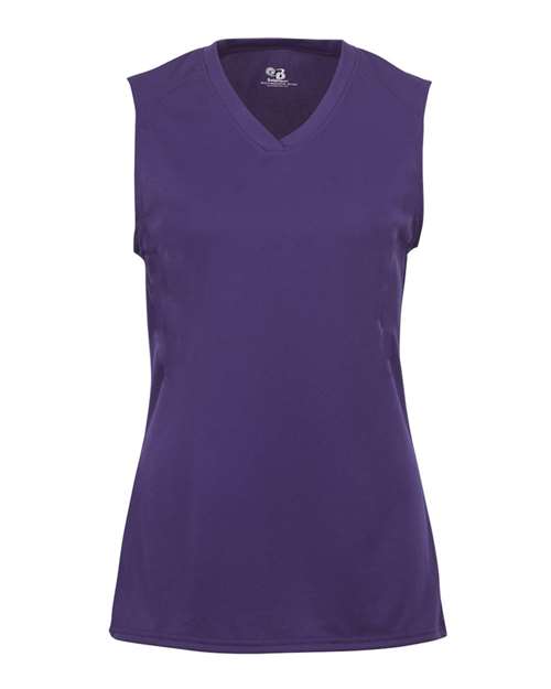 Badger Girls' B-Core Sleeveless Performance T-Shirt