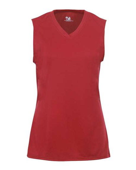Badger Girls' B-Core Sleeveless Performance T-Shirt