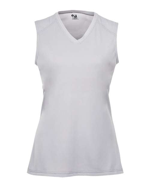 Badger Girls' B-Core Sleeveless Performance T-Shirt