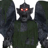 Hanging Gargoyle Prop Halloween Decoration With Led Eyes 40 Inch