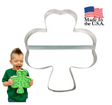 Extra Large Shamrock with Brace Cookie Cutter 9.5 in BR1767