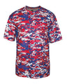 Youth Digital Camo Performance T-Shirt