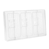 Greyas Polycarbonate Chocolate Mold, Santa Coming Down the Chimney by Luis Amado, 3 Cavities