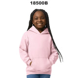 Gildan® Heavy Blend Youth Long Sleeve Hooded Sweatshirt