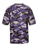 Camiseta juvenil con camuflaje
