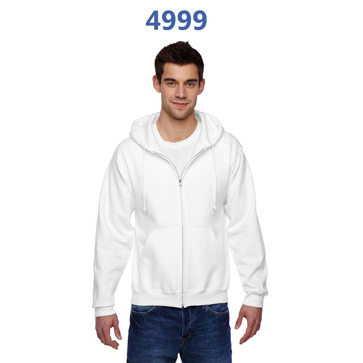 Jerzees® NuBlend Fleece Full-Zip Hooded Sweatshirt