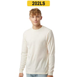 Tultex® Fine Jersey Crew Neck Long Sleeve T-Shirt