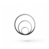 Round Cookie Cutter Set – 1, 2, and 3 inch Sizes for Cookies, Biscuits, Donuts and More