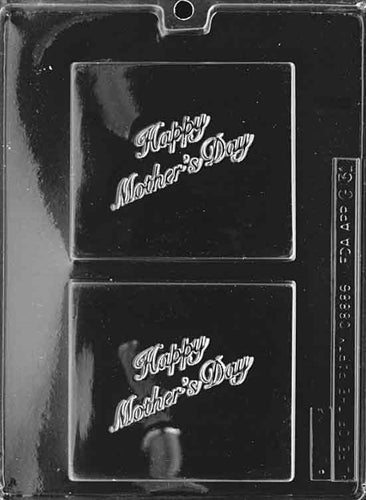 Happy Mothers Day Greeting Card Chocolate Mold - LPG031