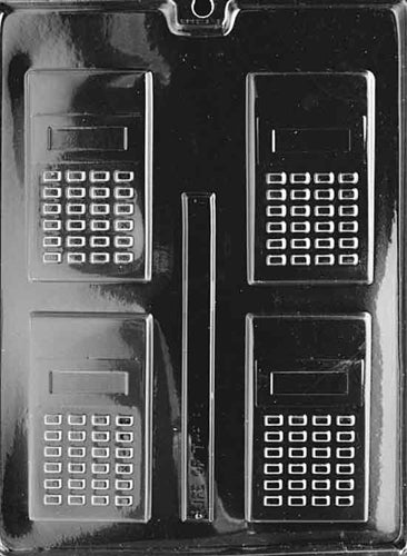 Hand Held Calculator Chocolate Mold - LPJ054