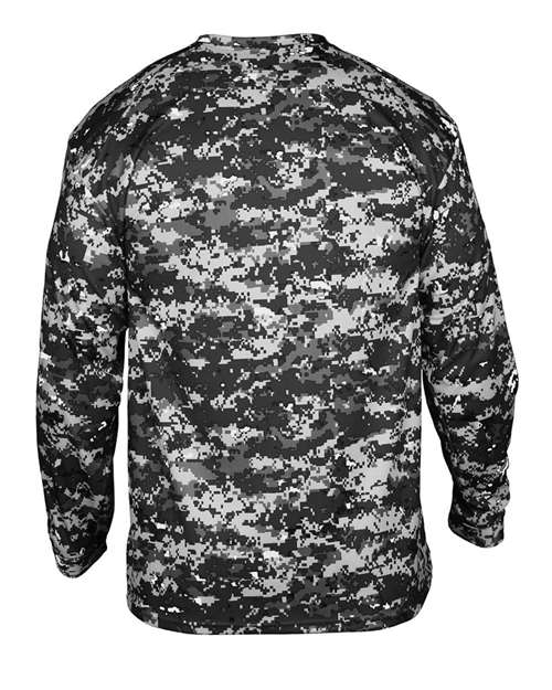 Youth Digital Camo Long Sleeve T-Shirt