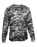 Youth Digital Camo Long Sleeve Performance T-Shirt