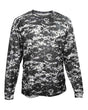 Youth Digital Camo Long Sleeve Performance T-Shirt