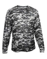Youth Digital Camo Long Sleeve Performance T-Shirt