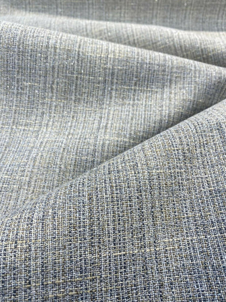 Swavelle All That Glam Polyester Upholstery Fabric - Gray Beige Sparkle Bits, 58" Width (1 Yard)