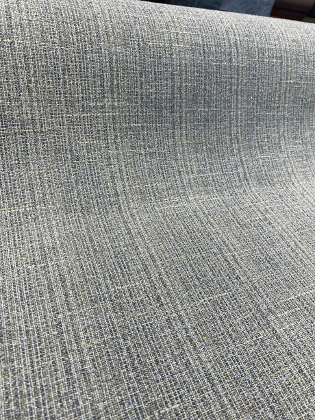 Swavelle All That Glam Polyester Upholstery Fabric - Gray Beige Sparkle Bits, 58" Width (1 Yard)