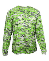 Youth Digital Camo Long Sleeve Performance T-Shirt