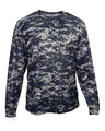 Youth Digital Camo Long Sleeve Performance T-Shirt