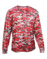 Youth Digital Camo Long Sleeve Performance T-Shirt