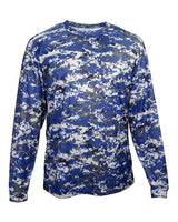 Youth Digital Camo Long Sleeve Performance T-Shirt