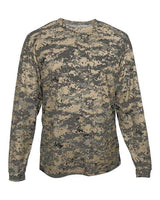 Youth Digital Camo Long Sleeve Performance T-Shirt