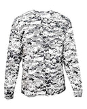 Youth Digital Camo Long Sleeve Performance T-Shirt