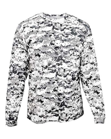 Youth Digital Camo Long Sleeve Performance T-Shirt
