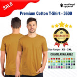 Next Level® Premium Cotton Crewneck Short Sleeve T-Shirt