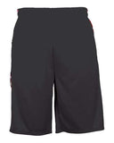Pantalones cortos juveniles con panel de camuflaje digital
