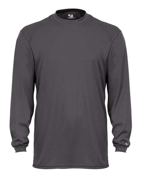 Badger Men's B-Tech Cotton-Feel Long Sleeve T-Shirt