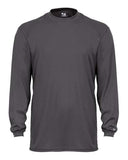 Badger Men's B-Tech Cotton-Feel Long Sleeve T-Shirt