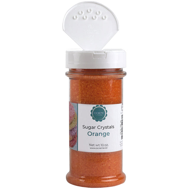 O'Creme Orange Sugar Crystals, 10 oz.