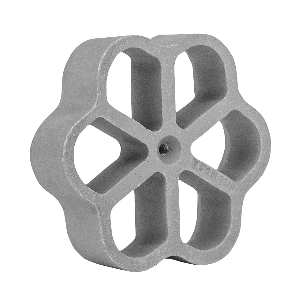 O'Creme Rosette-Iron Mold, Cast Aluminum