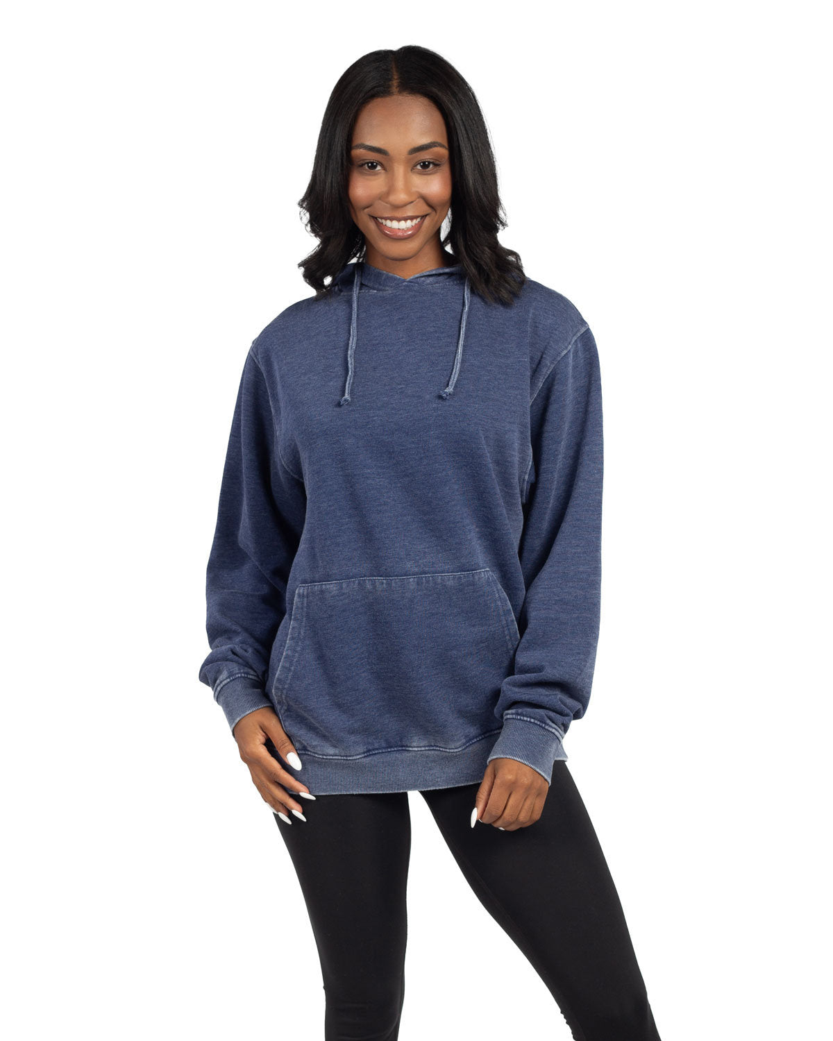 Ladies' Burnout Everybody Hooded Sweatshirt