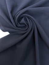 Blue Wool Crepe Fabric