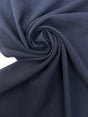 Blue Wool Crepe Fabric
