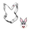 Bunny Rabbit Face Cookie Cutter 3.75 in B1140